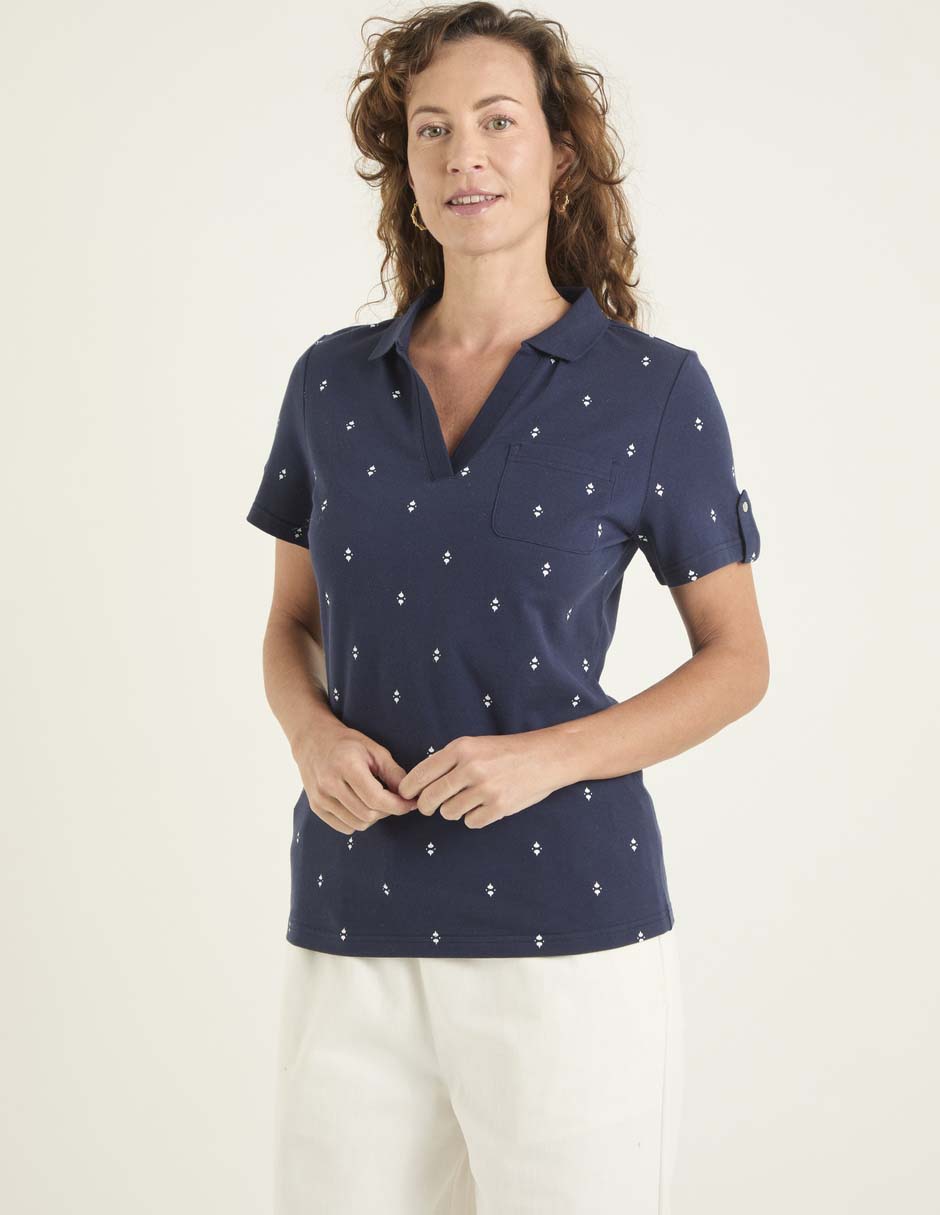 Playera tipo polo para mujer Playera tipo polo para mujer