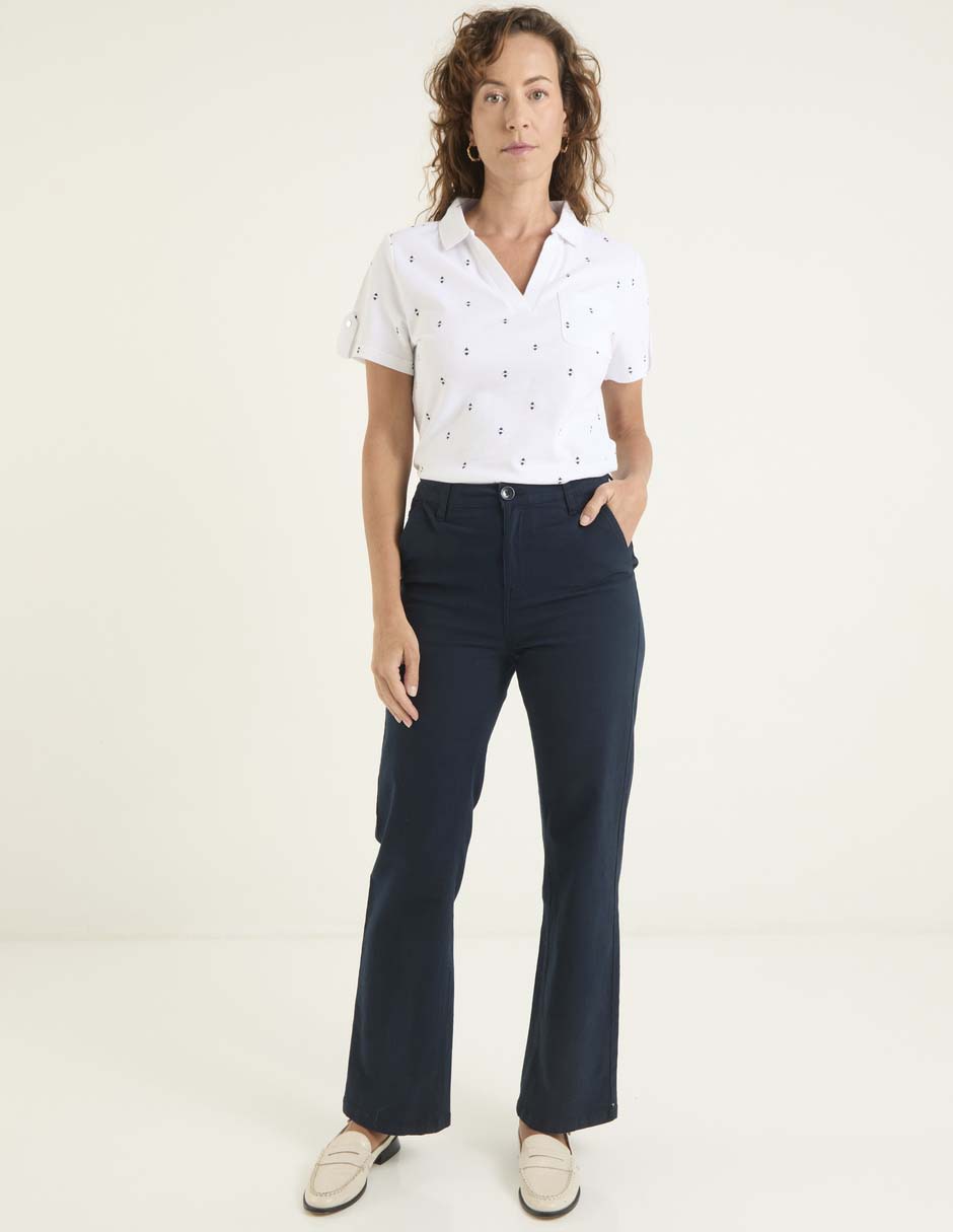 Playera tipo polo para mujer 3