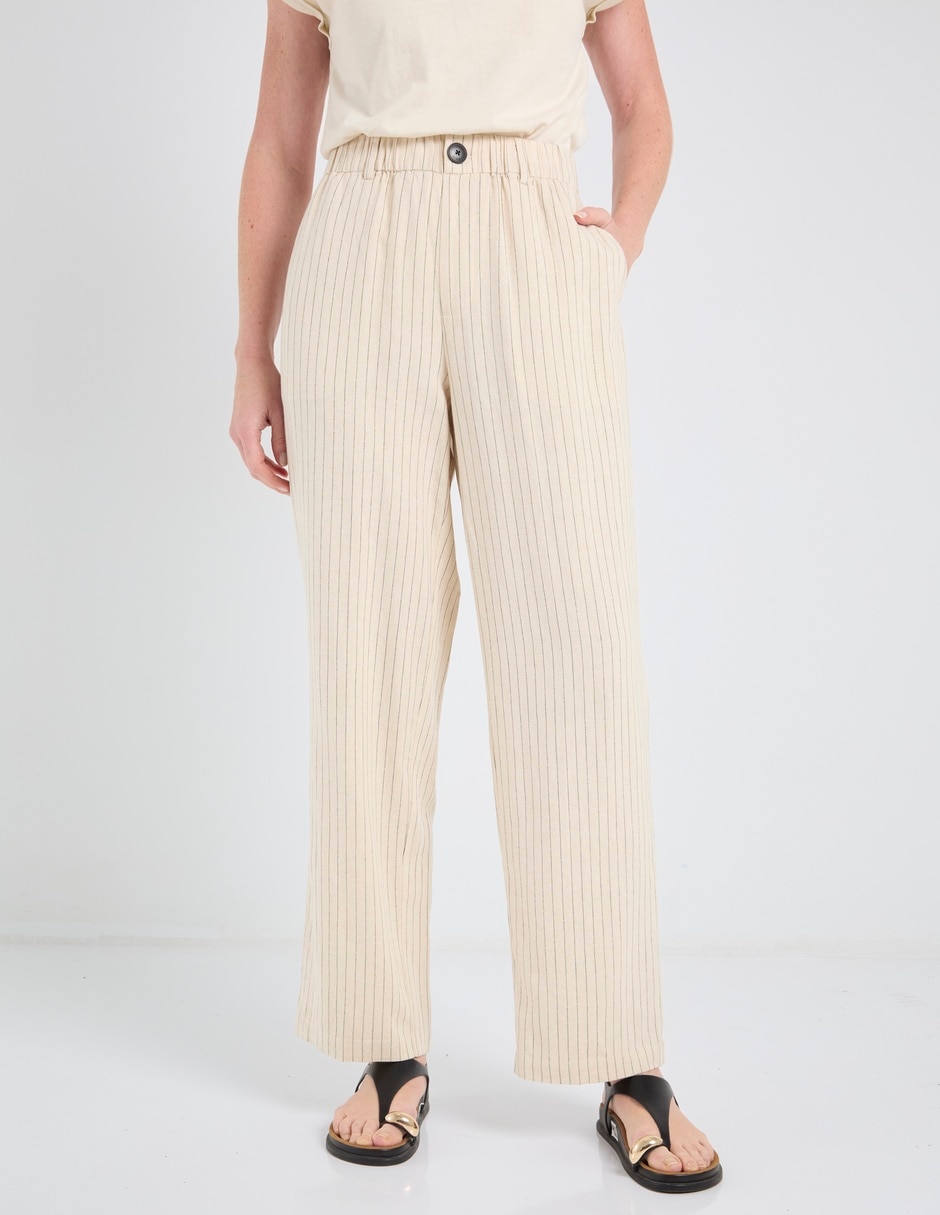 Pantalón relaxed Lieb straight para mujer