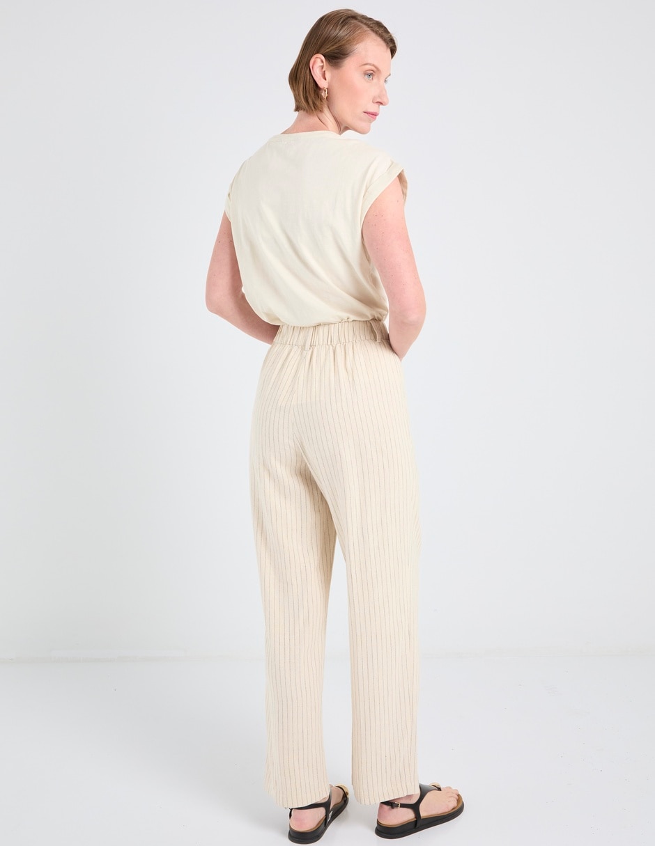 Pantalón relaxed Lieb straight para mujer