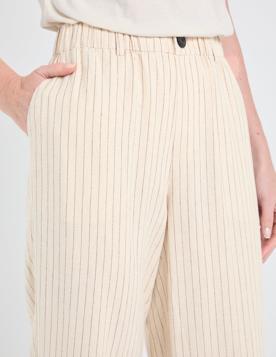 Pantalón relaxed Lieb straight para mujer