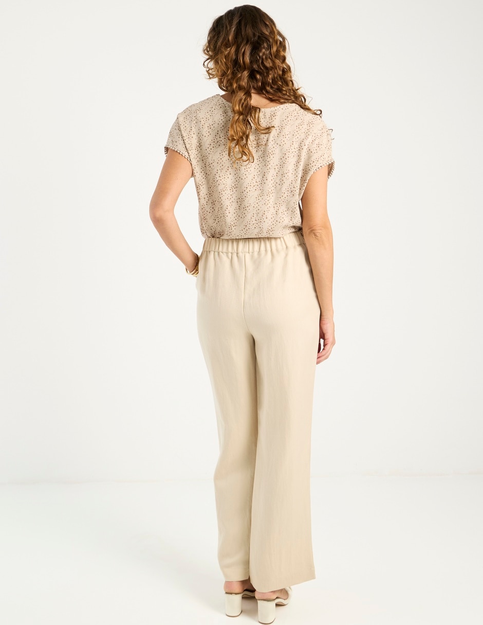 Pantalón easy pant Lieb straight para mujer