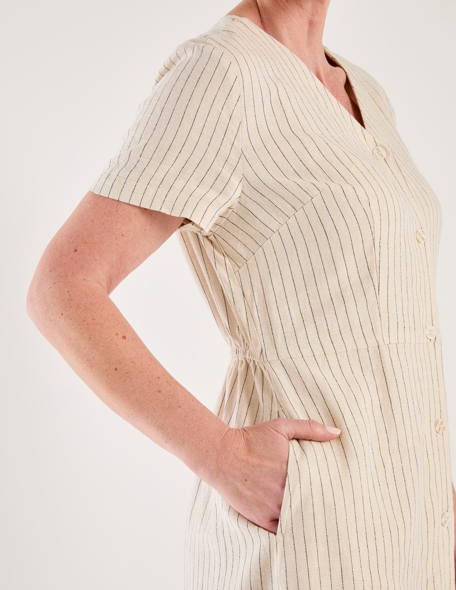 Vestido midi casual para mujer