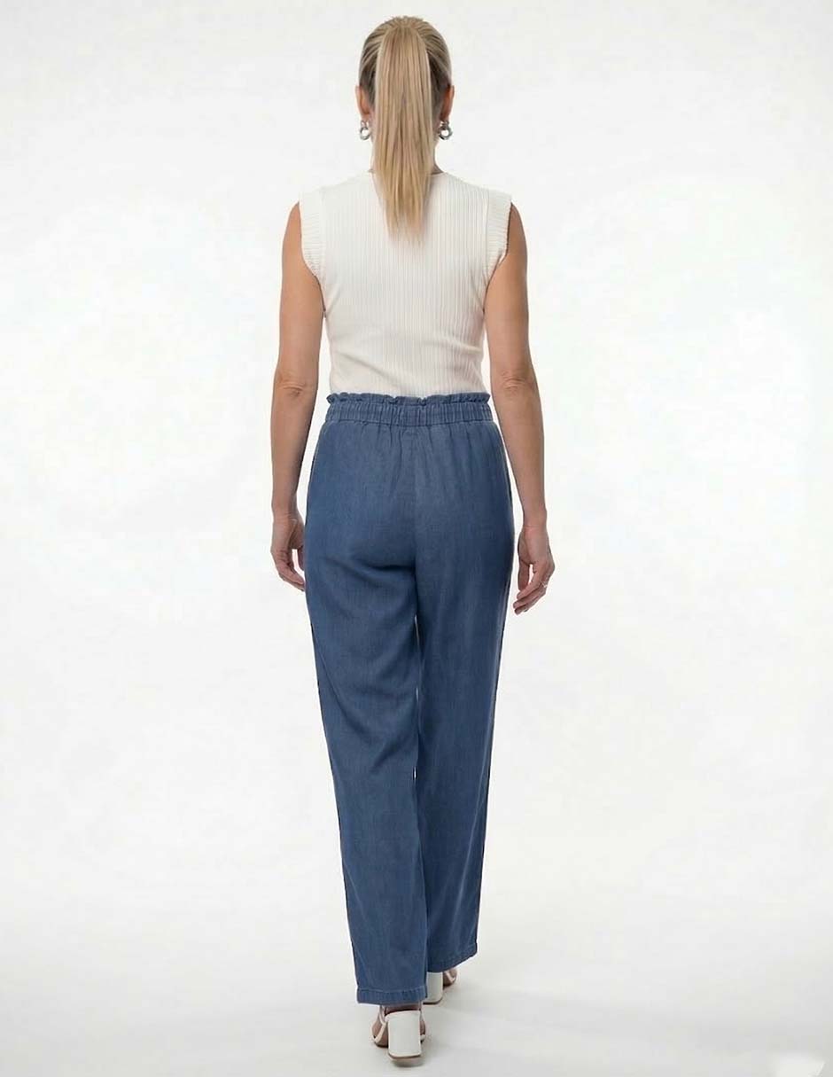 Jeans amplio para mujer 5
