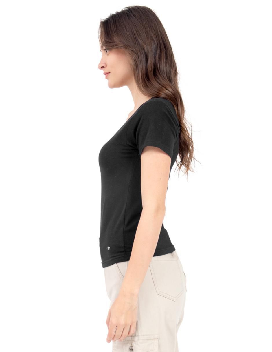Set playera manga corta cuello redondo mujer 3