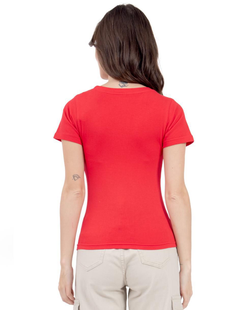Set playera manga corta cuello redondo mujer 2