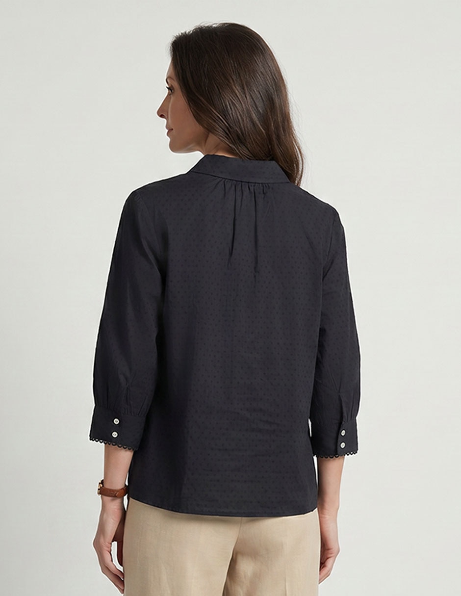 Blusa lieb manga 3/4 para mujer