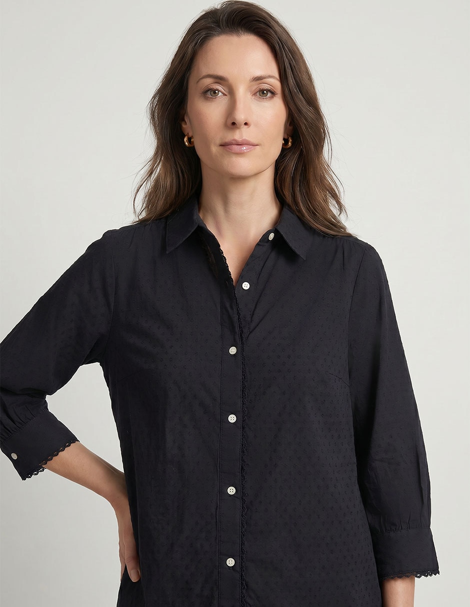 Blusa lieb manga 3/4 para mujer