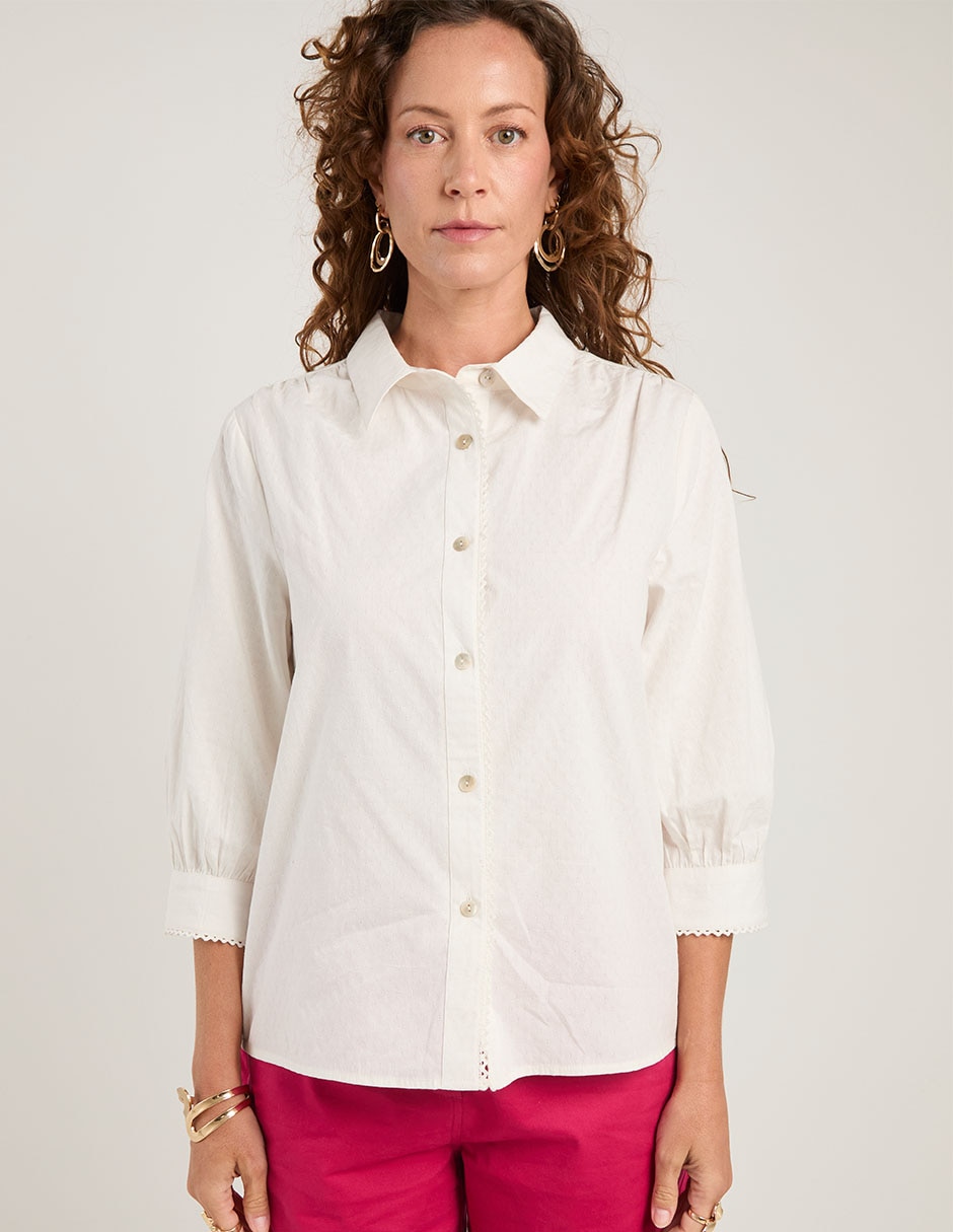 Blusa manga 3/4 para mujer 6