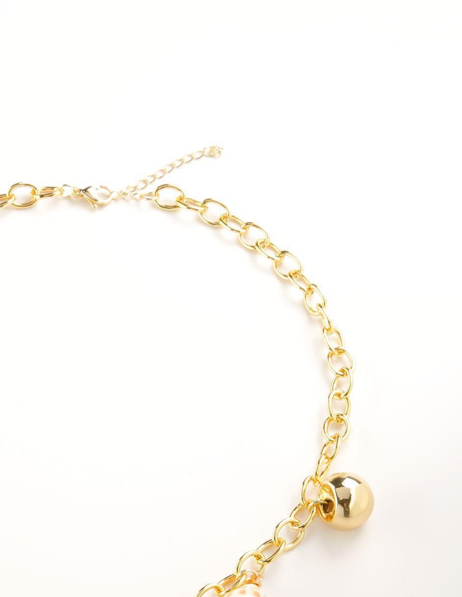 Collar caracol Costarella con acabado baño de oro 18 K 3