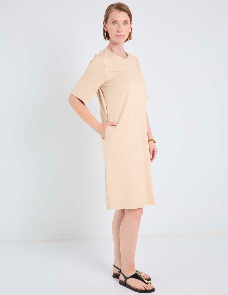 Vestido corto casual basics para mujer