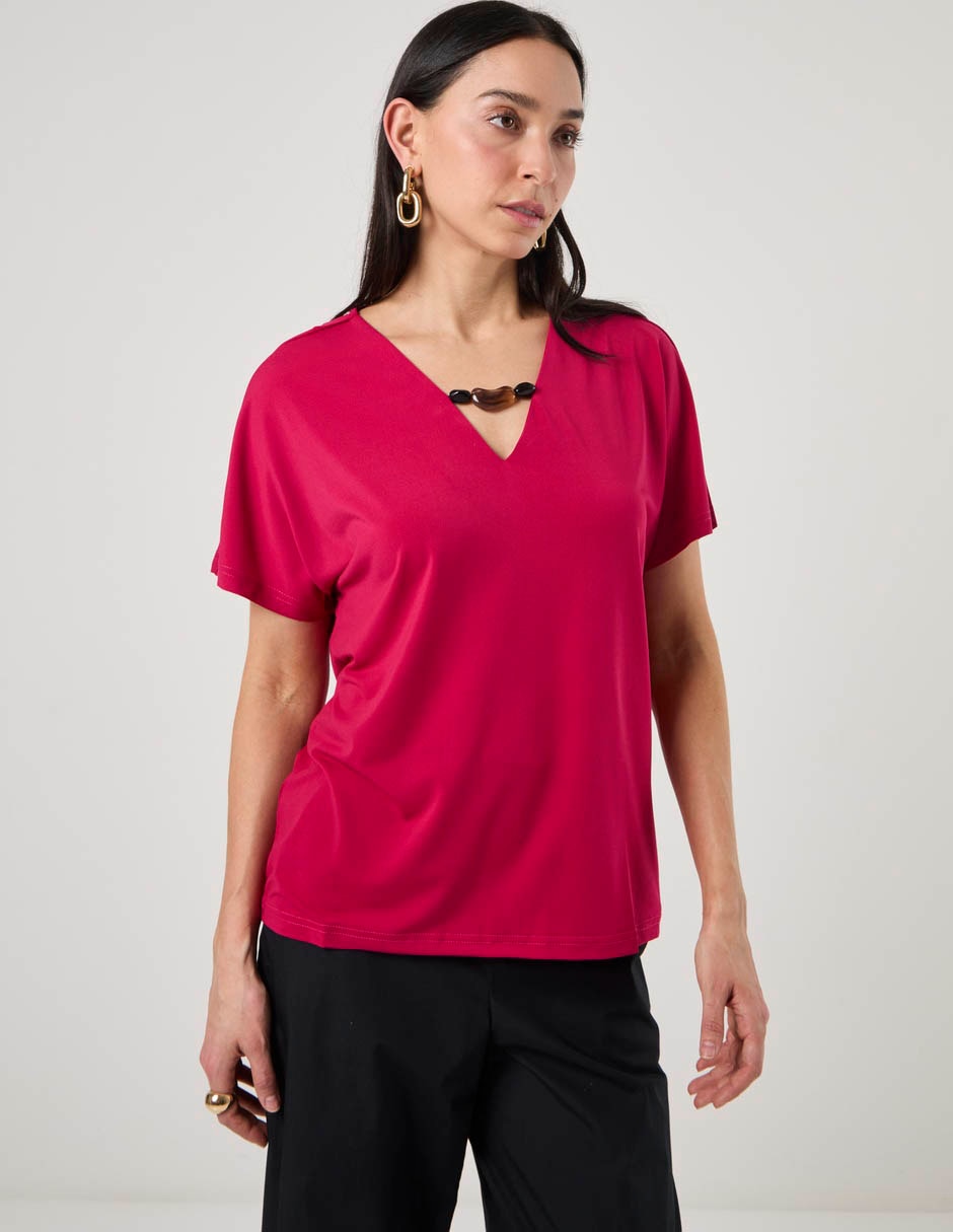 Blusa manga corta para mujer Blusa manga corta para mujer