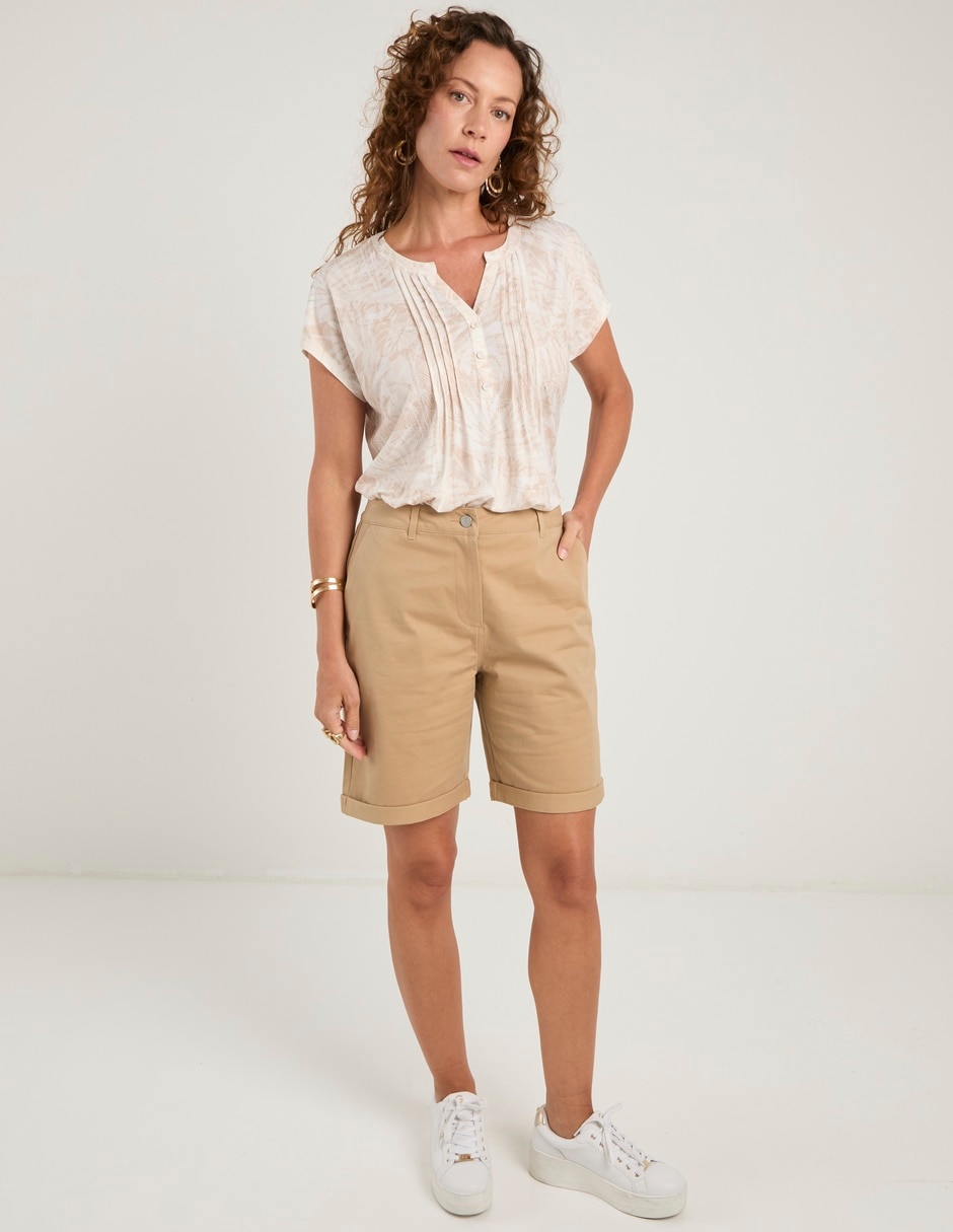 Blusa manga corta para mujer 9