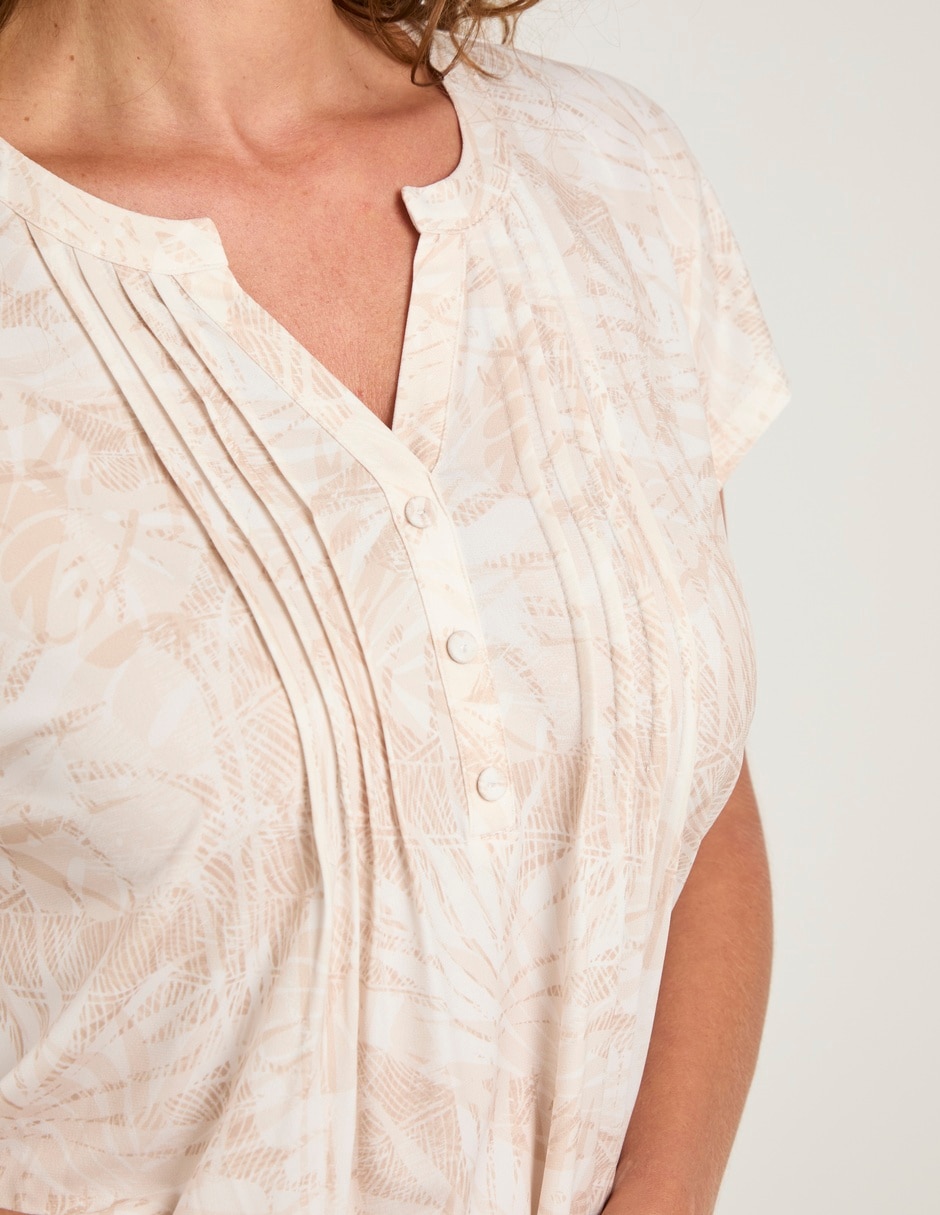 Blusa manga corta para mujer 10
