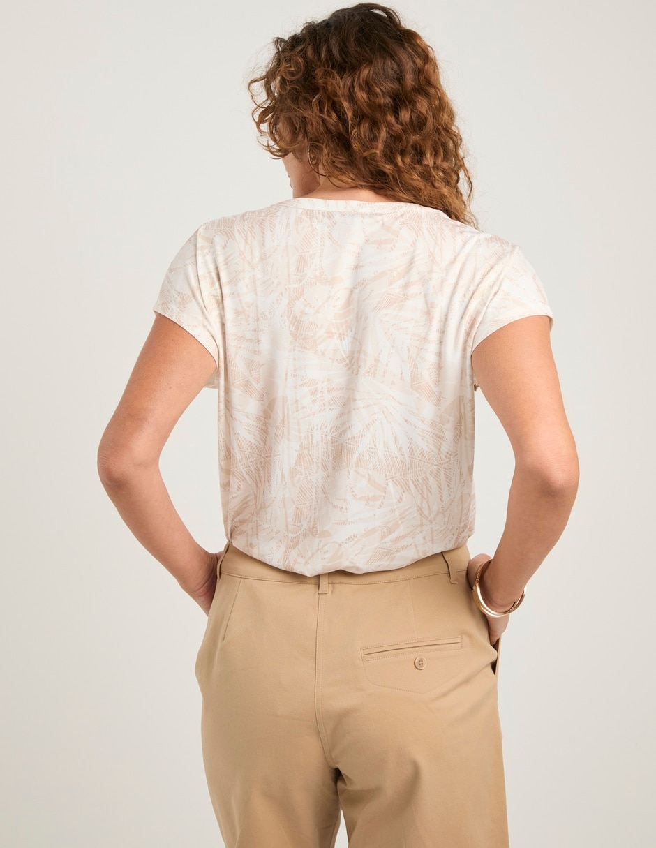 Blusa manga corta para mujer 12