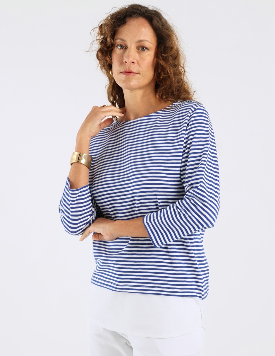Blusa manga 3/4 para mujer 5
