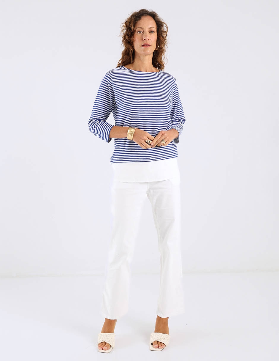 Blusa manga 3/4 para mujer 4