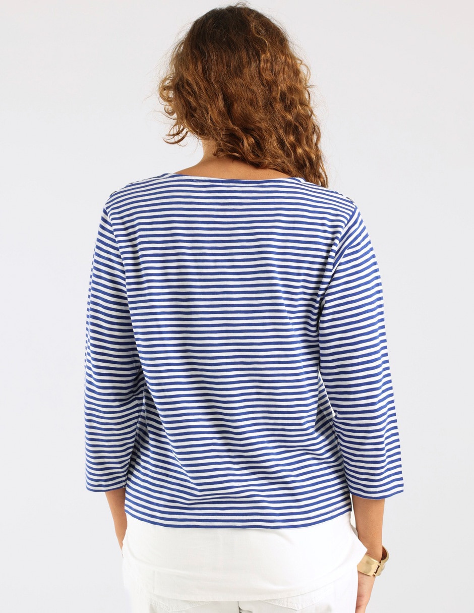 Blusa manga 3/4 para mujer 6