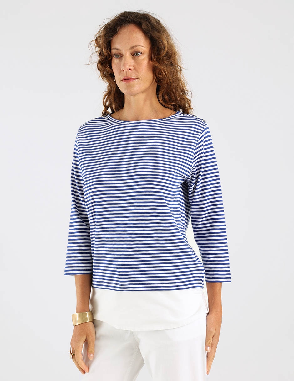 Blusa manga 3/4 para mujer