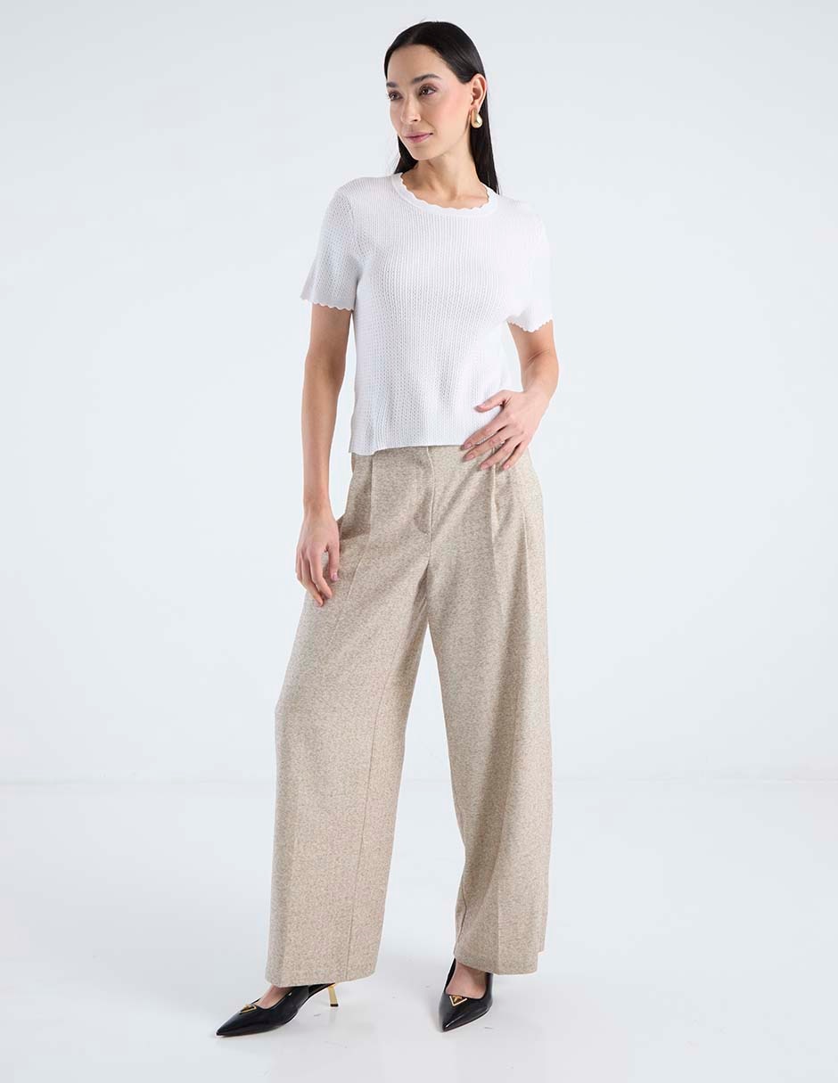 Blusa manga corta para mujer 4