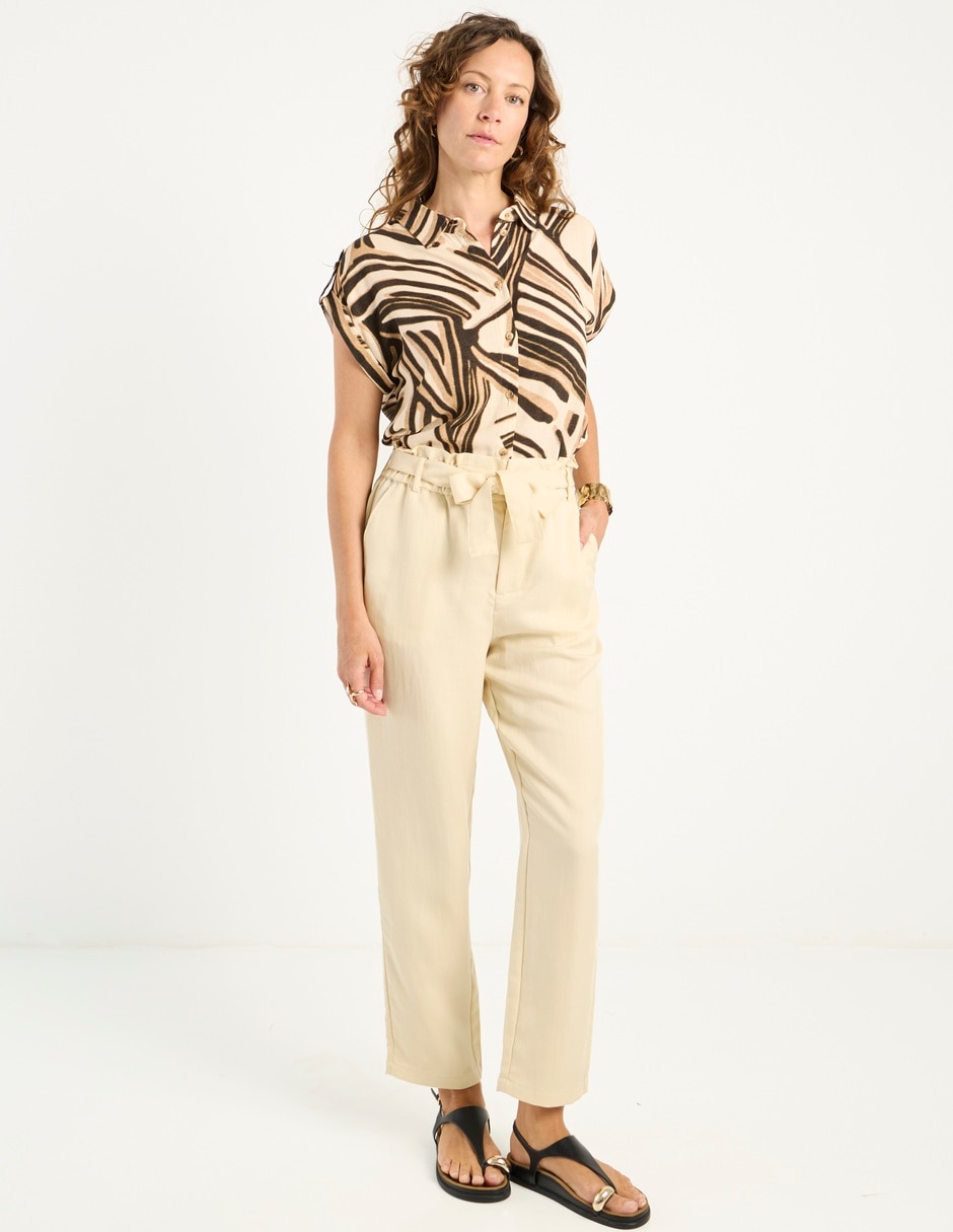 Pantalón straight para mujer 4