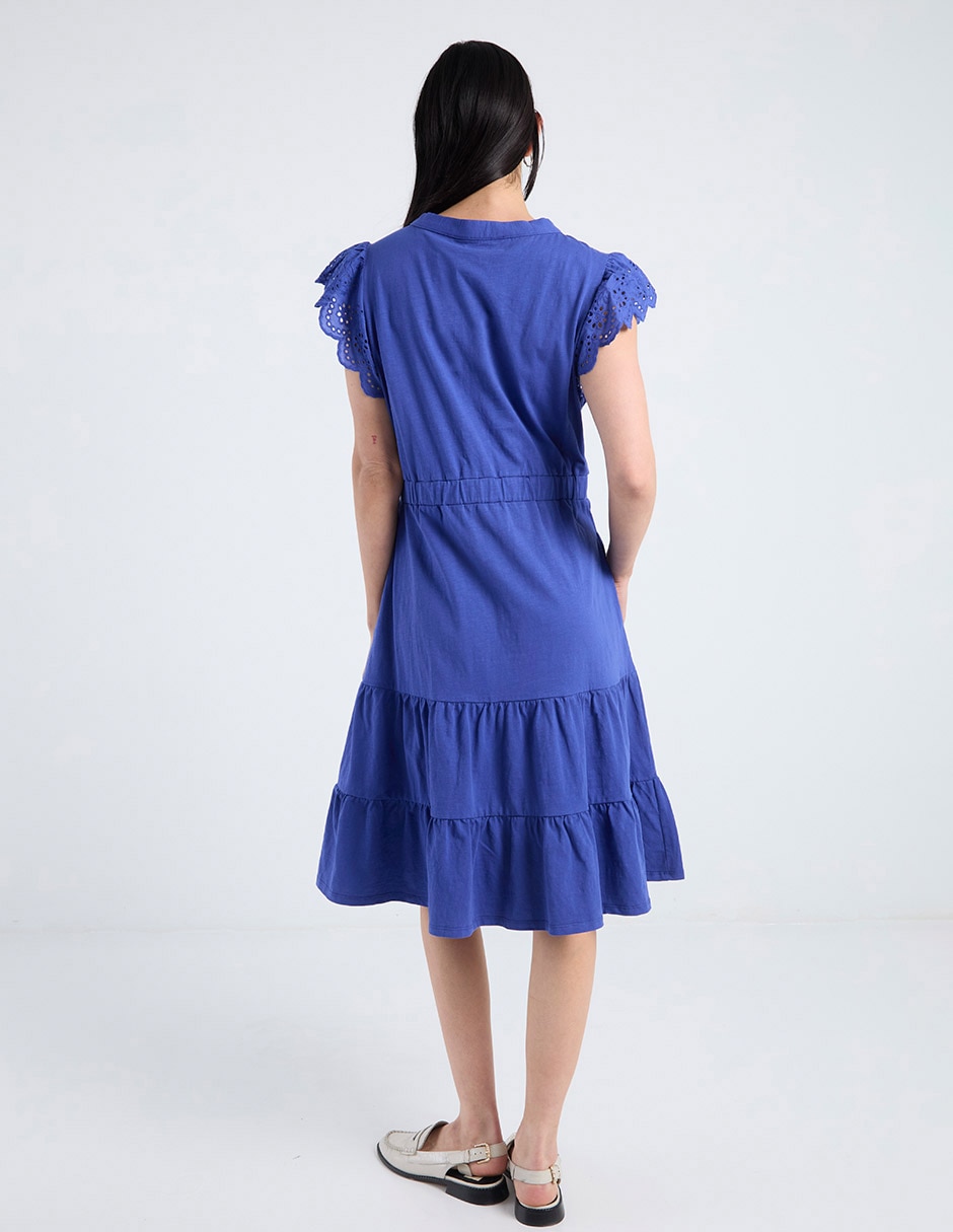 Vestido 3/4 casual Basic para mujer 6
