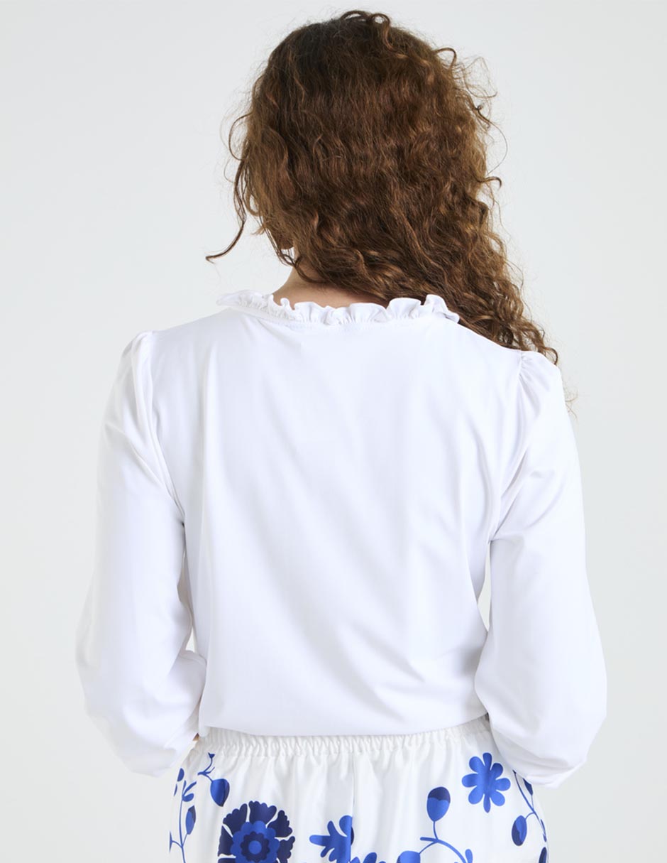 Blusa manga larga para mujer 4