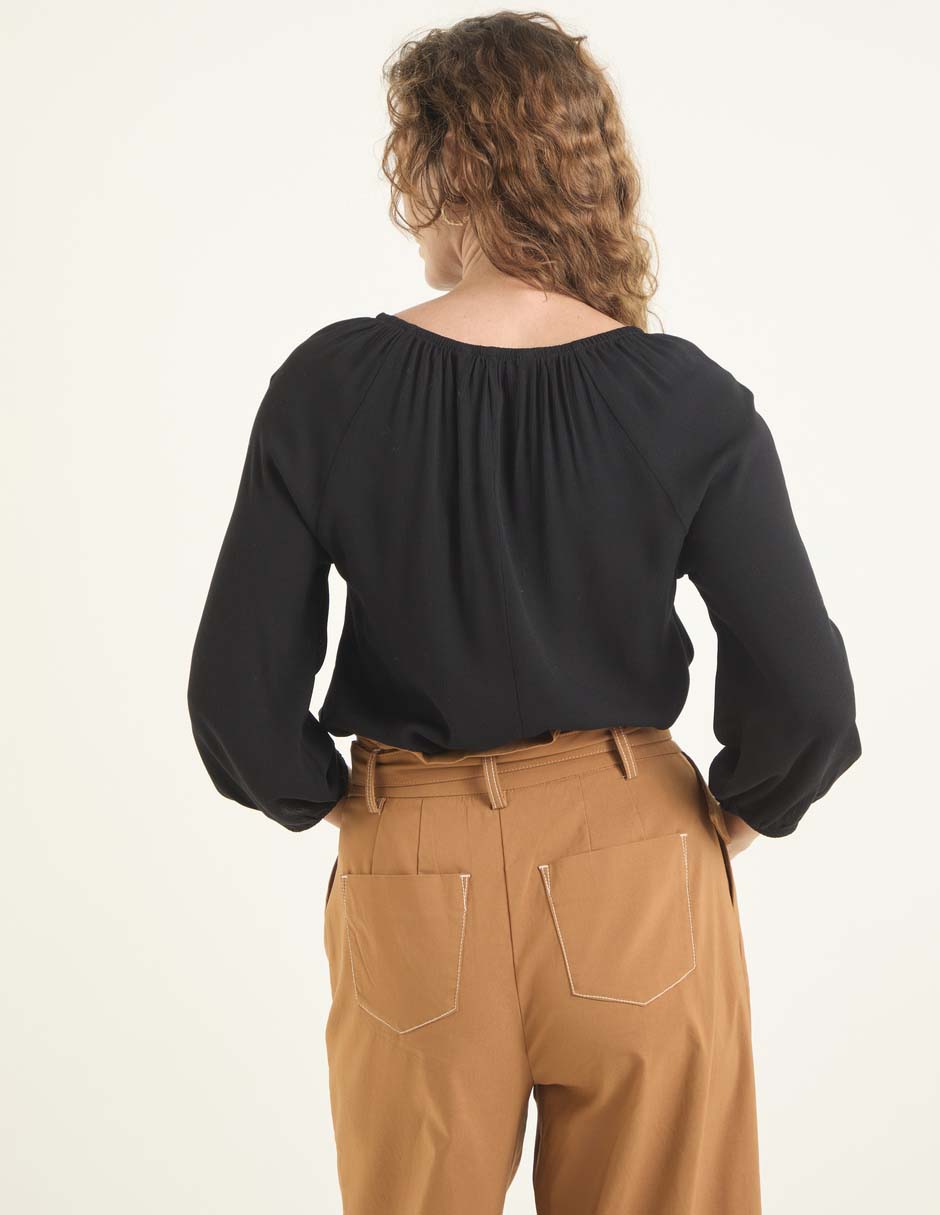Blusa manga 3/4 para mujer 5