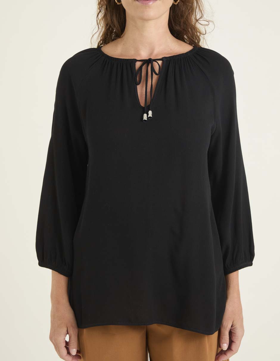 Blusa manga 3/4 para mujer 2