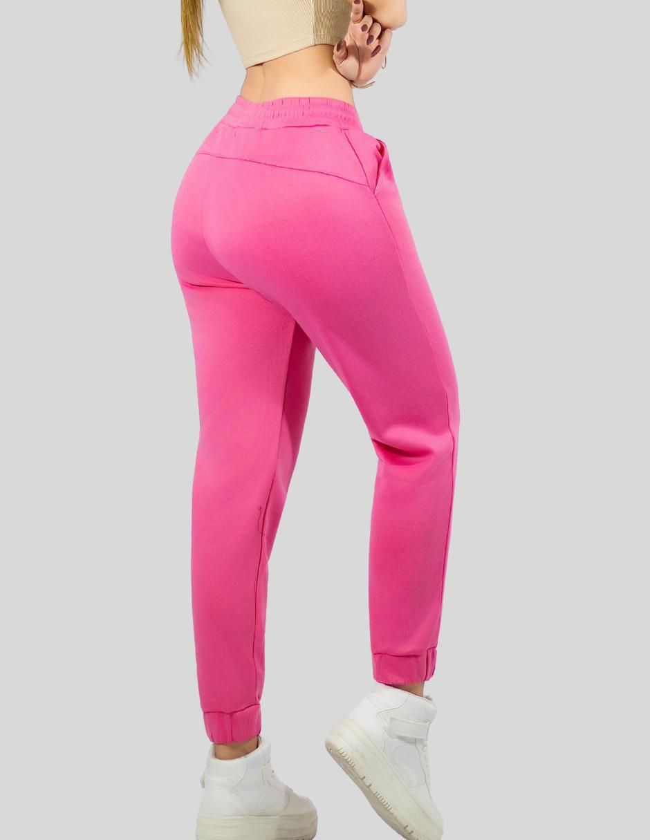 Pants regular con agujeta para mujer