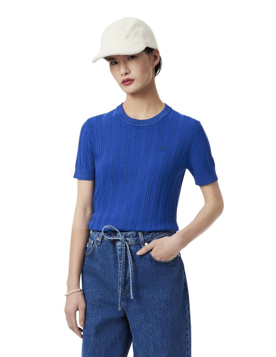 Suéter cuello redondo para mujer