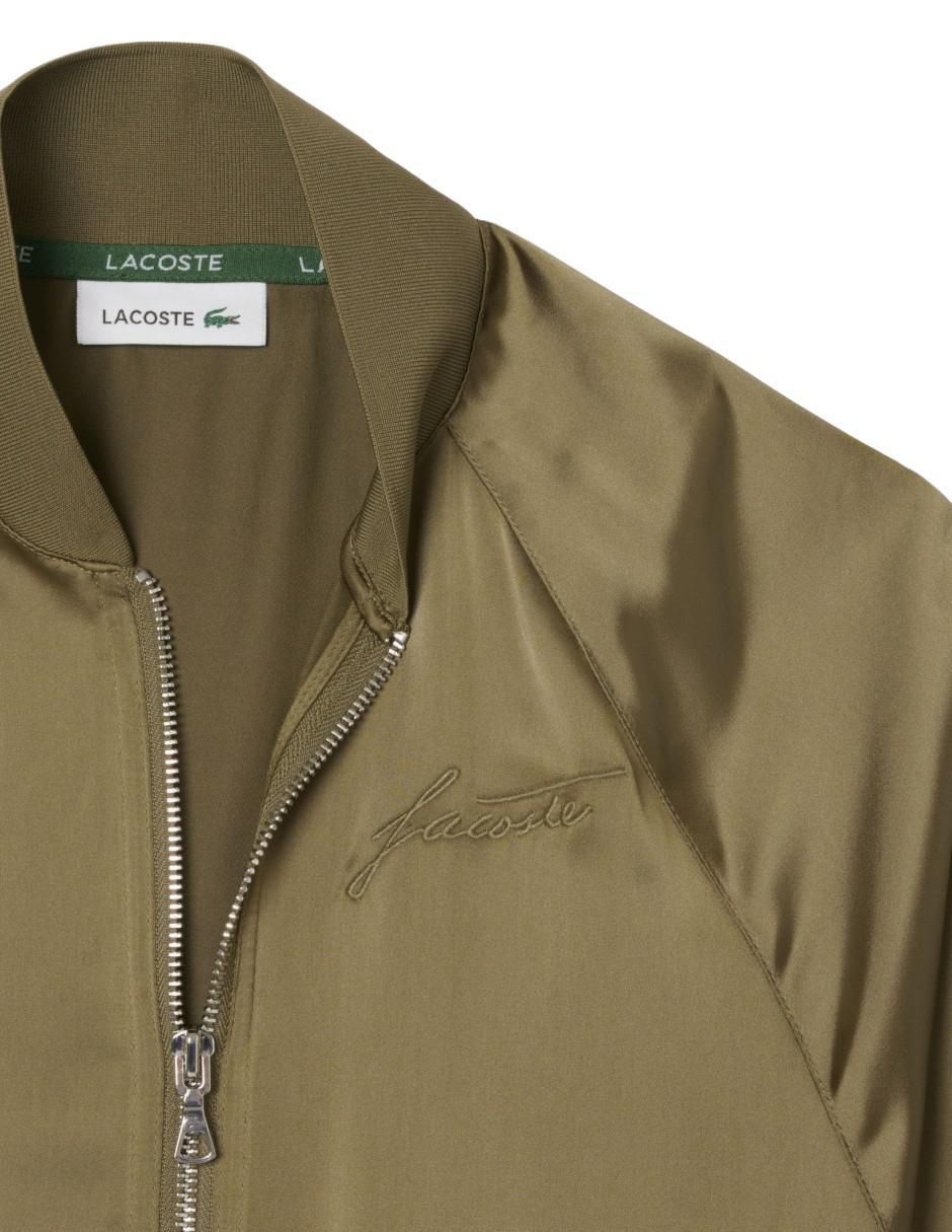 Chamarra bomber Lacoste para mujer