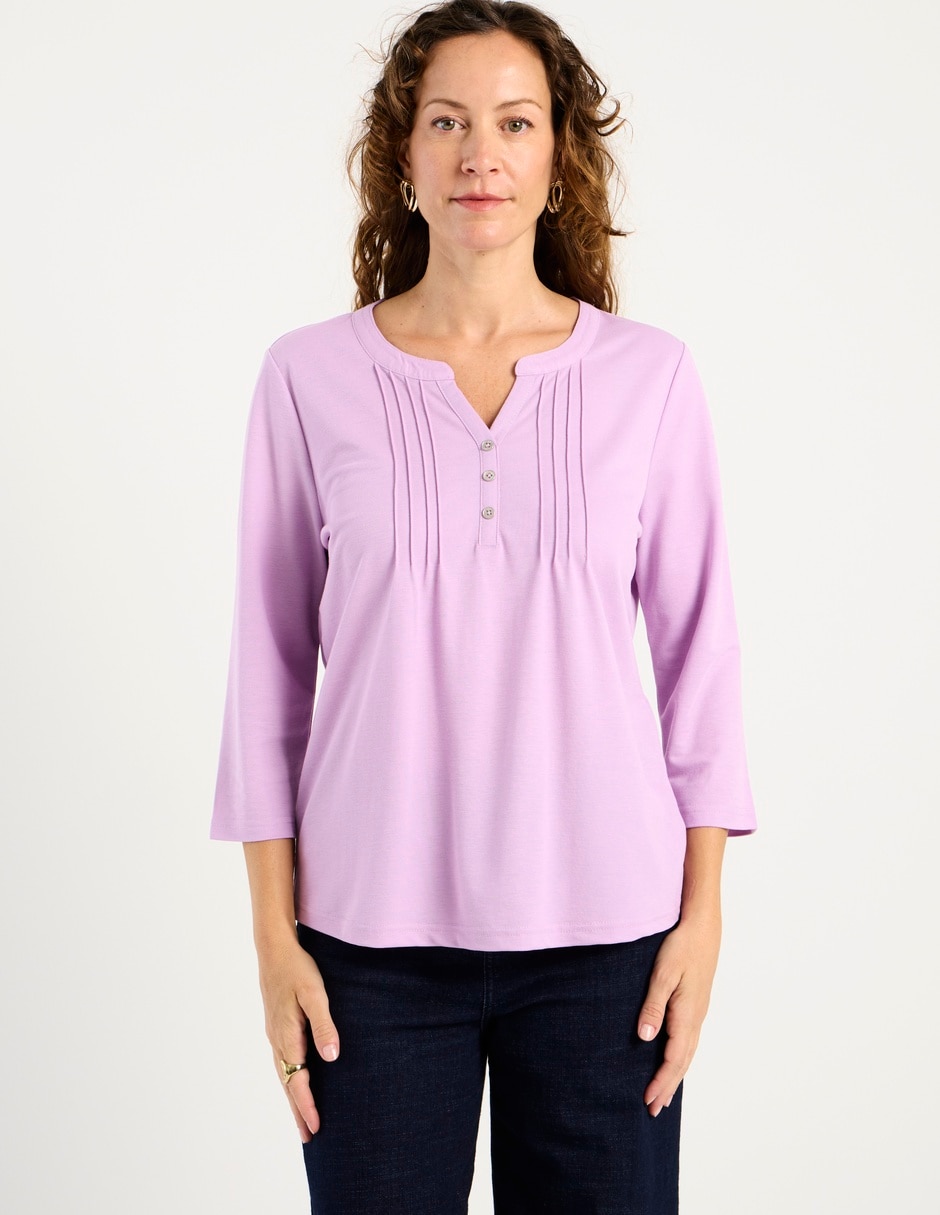 Blusa manga 3/4 para mujer 5