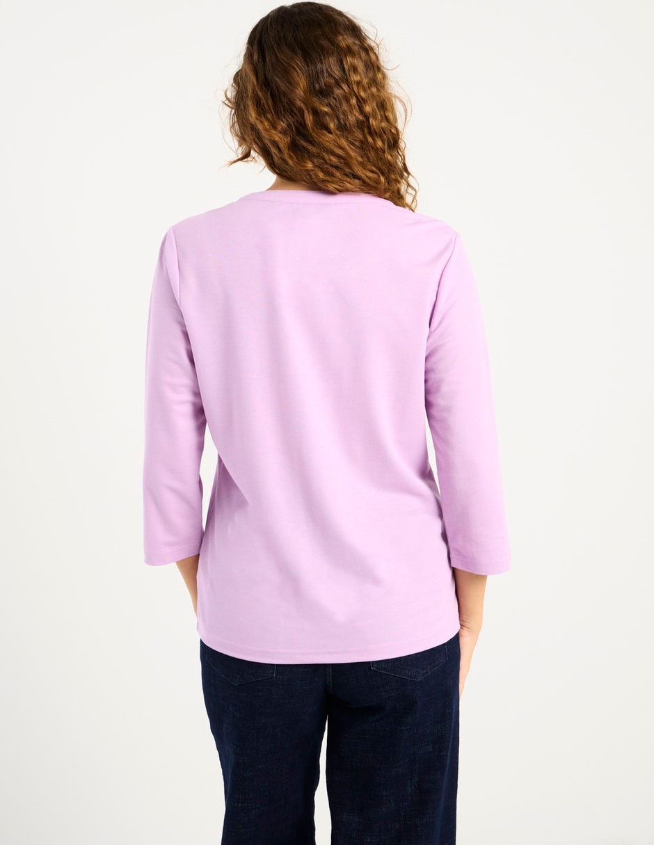 Blusa manga 3/4 para mujer 6