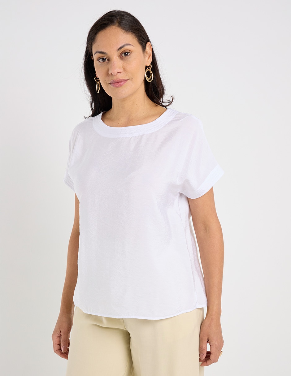 Blusa manga corta para mujer Blusa manga corta para mujer