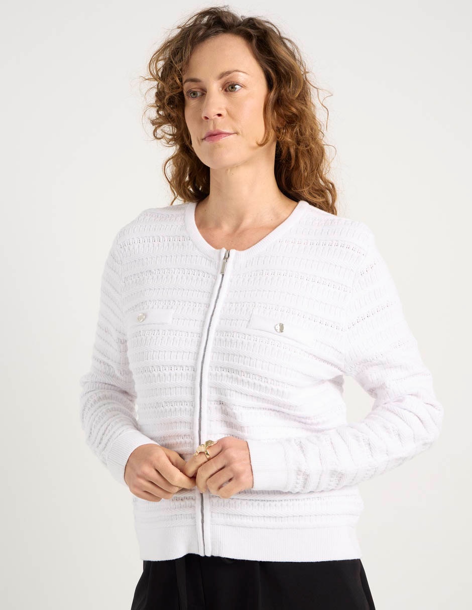 Suéter cuello redondo para mujer 5