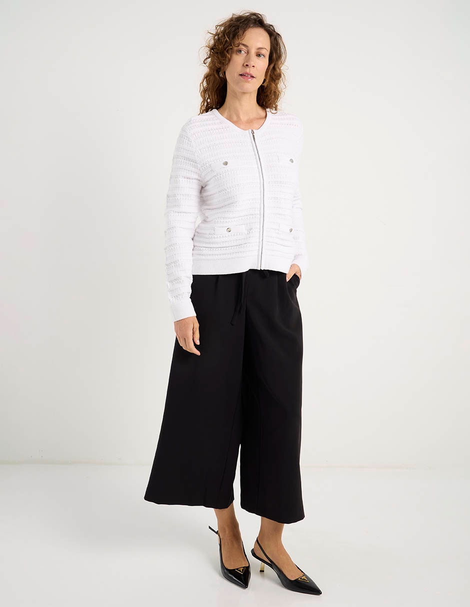 Suéter cuello redondo para mujer 4