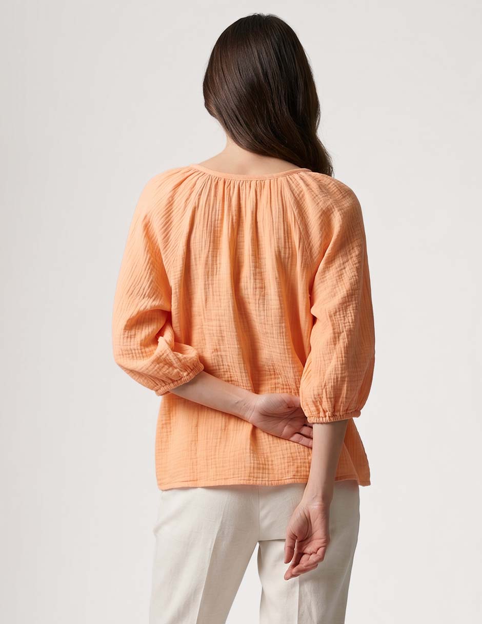 Blusa manga 3/4 para mujer 2