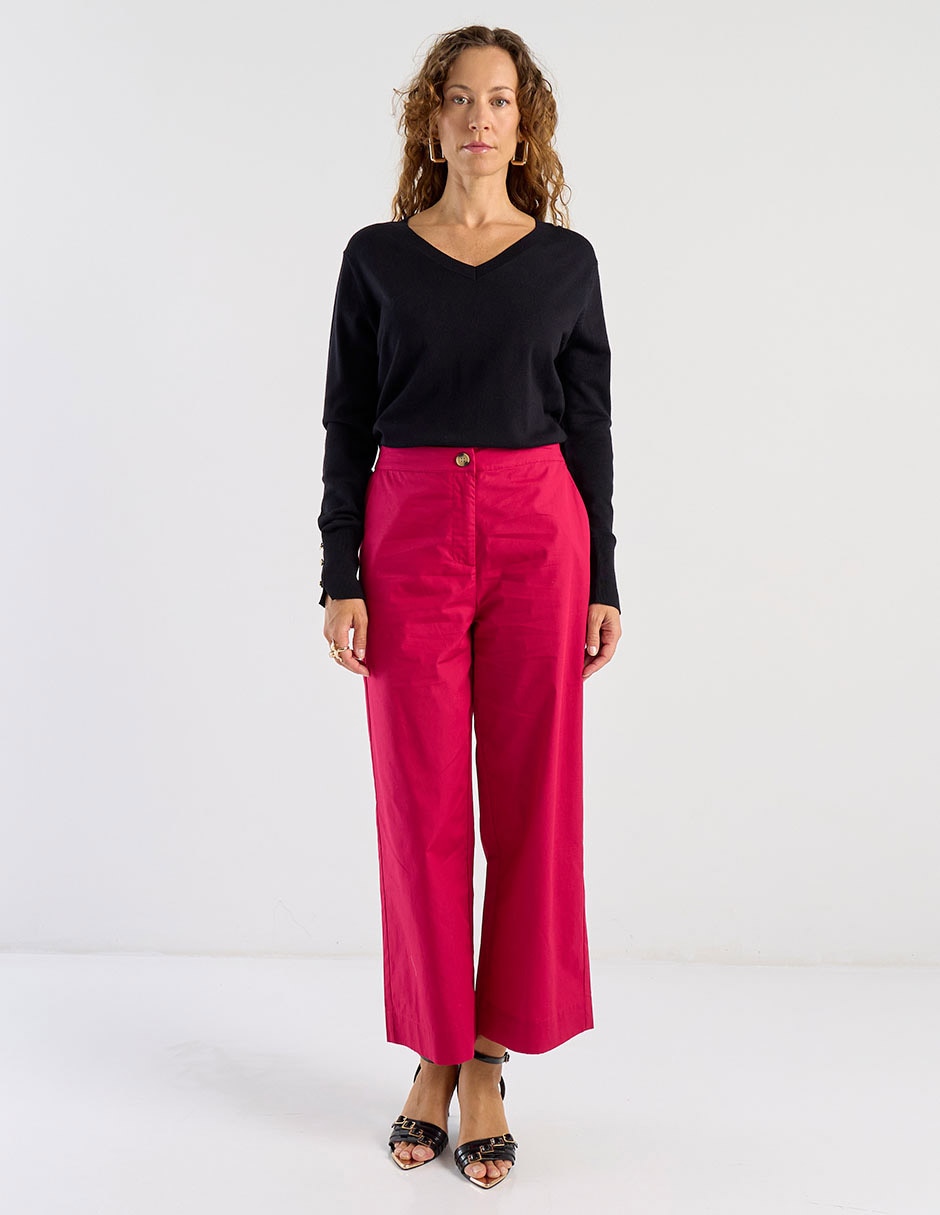 Suéter Lieb cuello V para mujer