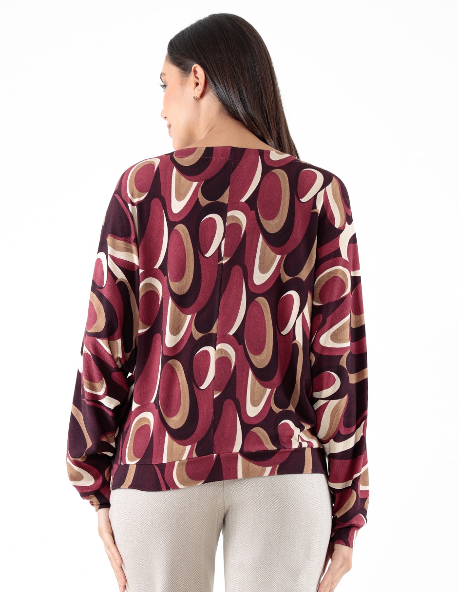 Blusa Trinity manga 3/4 para mujer