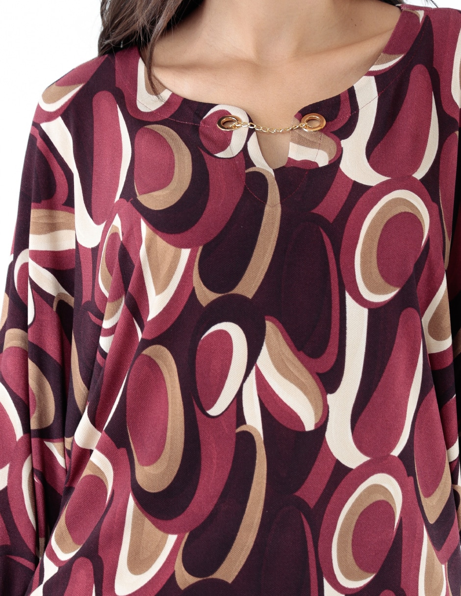 Blusa Trinity manga 3/4 para mujer