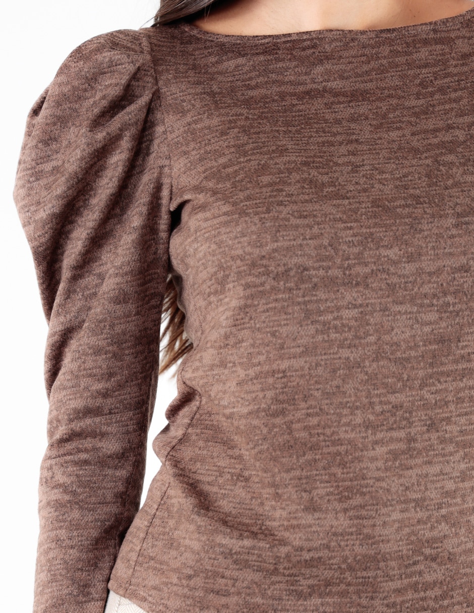 Blusa Trinity manga larga para mujer