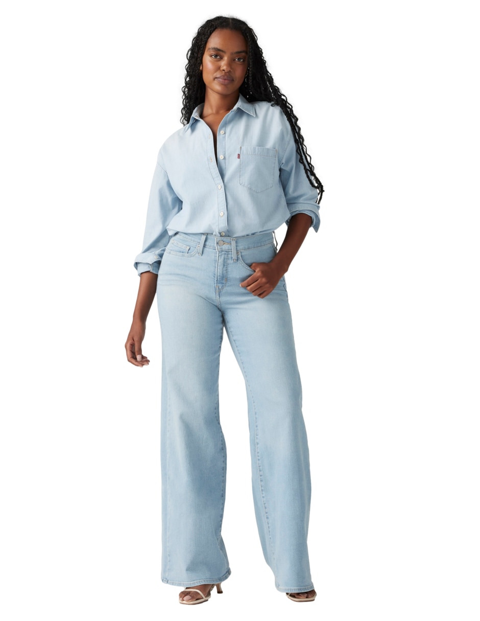 Jeans wide leg para mujer 3