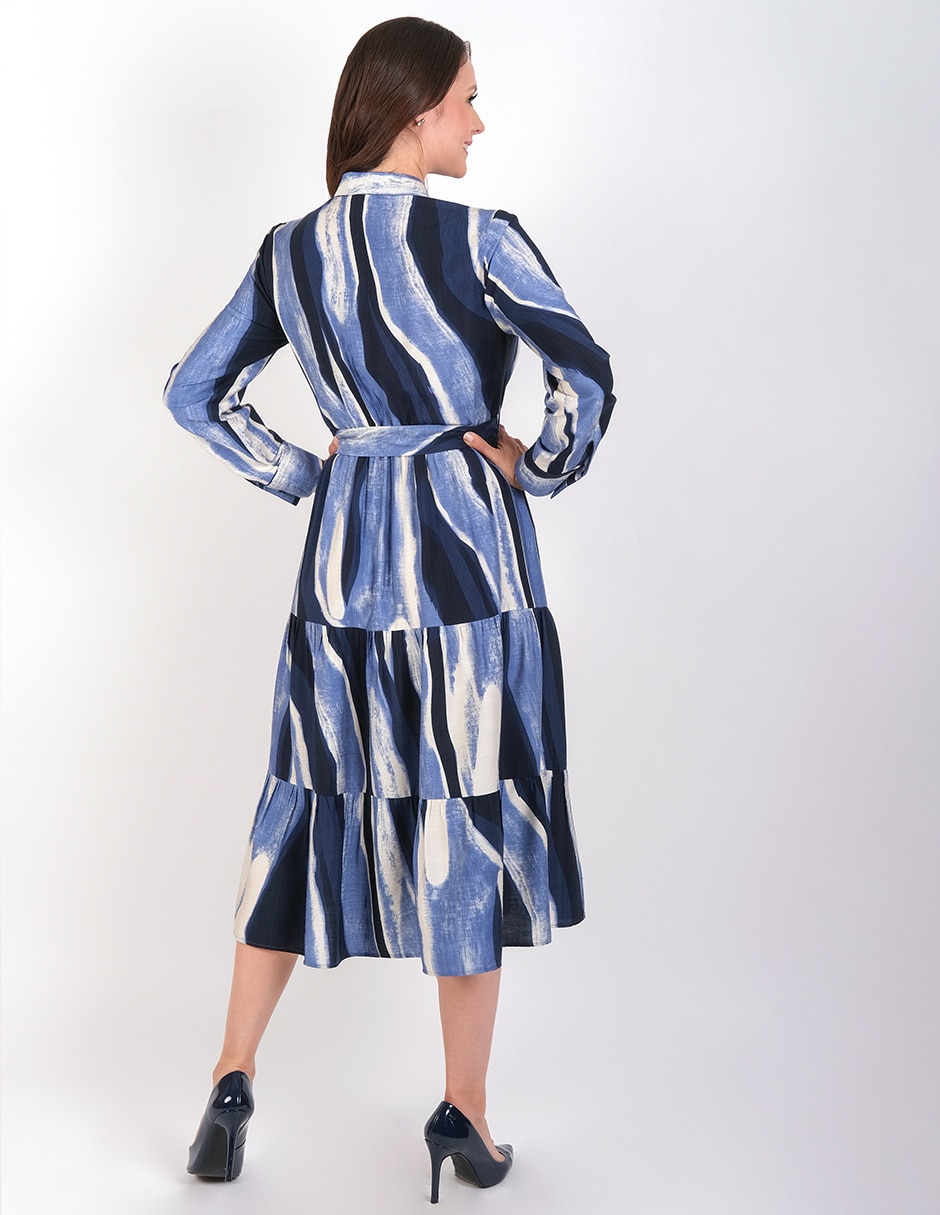 Vestido midi casual para mujer