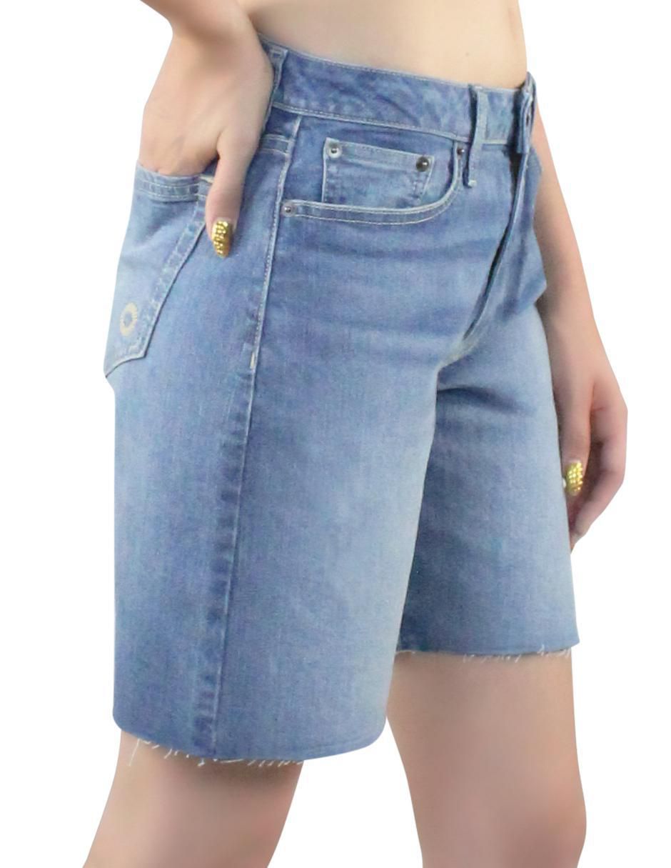Bermuda de mezclilla para mujer