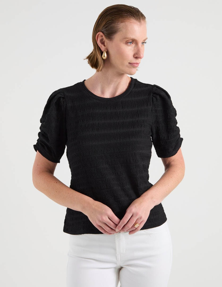 Blusa Liz Claiborne manga corta para mujer