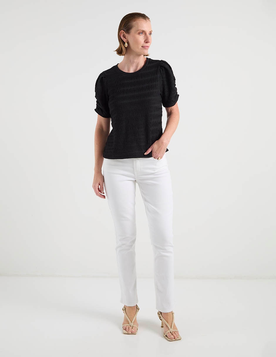 Blusa Liz Claiborne manga corta para mujer