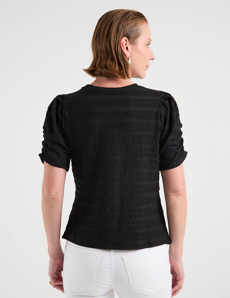 Blusa Liz Claiborne manga corta para mujer