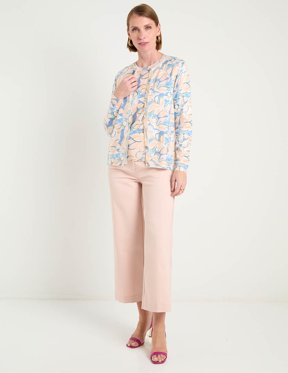 Pantalón coulotte amplio para mujer 3