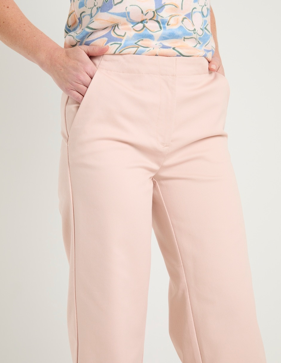 Pantalón coulotte amplio para mujer 4